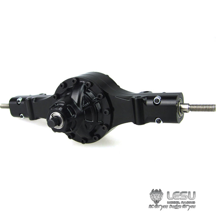 LESU Q9021 Q9022 Q9023 Q9024 Metal Rear Axle for 1/14 Scale Model Radio Controlled Tractor Truck Car DIY Spare Parts