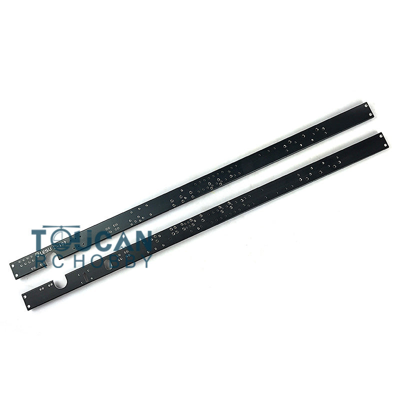 LESU 1 Pair Metal Chassis Rail Suitable for 1/14 6*4 Tractor Truck 3Axle Radio Controlled Vehicle Model Car DIY Spare Part