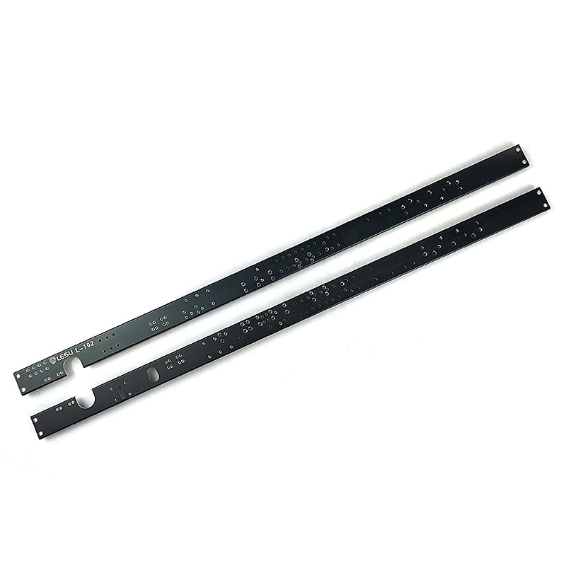 LESU 1 Pair Metal Chassis Rail Suitable for 1/14 6*4 Tractor Truck 3Axle Radio Controlled Vehicle Model Car DIY Spare Part