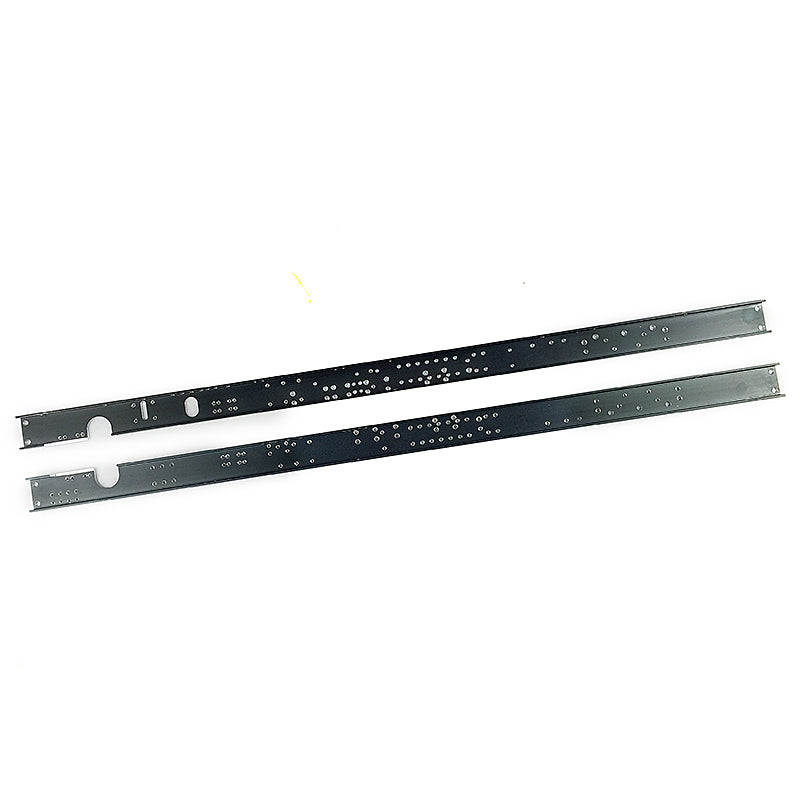 LESU 1 Pair Metal Chassis Rail Suitable for 1/14 6*4 Tractor Truck 3Axle Radio Controlled Vehicle Model Car DIY Spare Part
