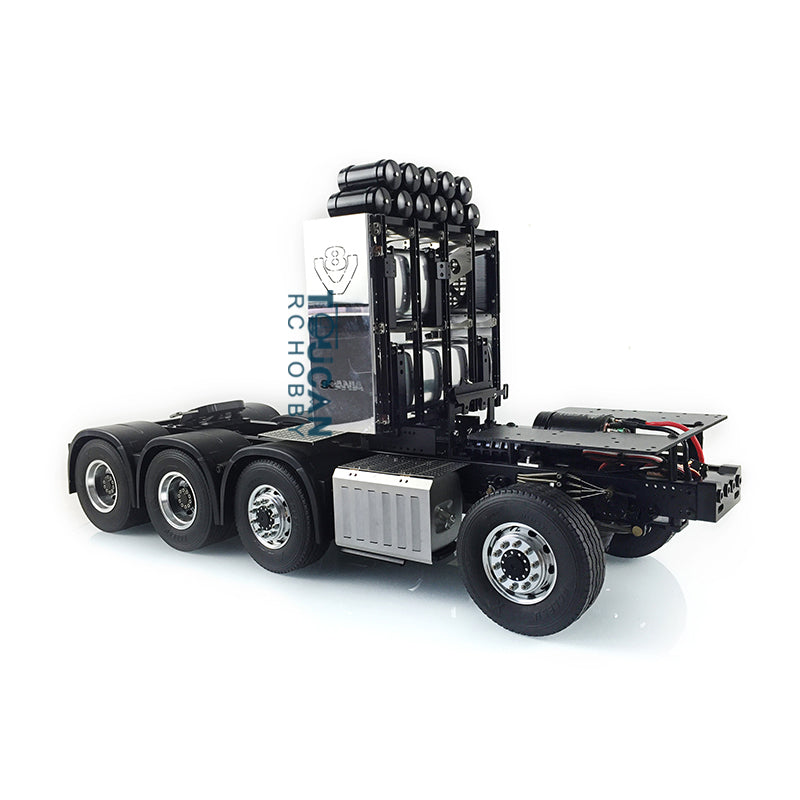 LESU 1/14 8*8 Heavy-duty Metal Chassis Radio Control Highline Tractor Truck 56348 3363 1851 Model W/ 3 Speed Gearbox Servo Motor