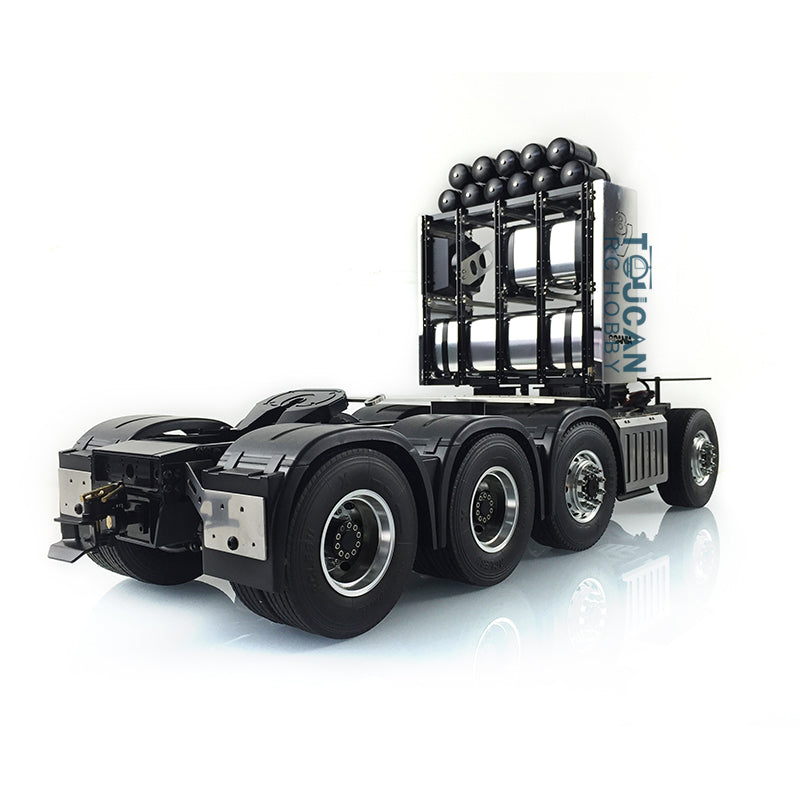 LESU 1/14 8*8 Heavy-duty Metal Chassis Radio Control Highline Tractor Truck 56348 3363 1851 Model W/ 3 Speed Gearbox Servo Motor