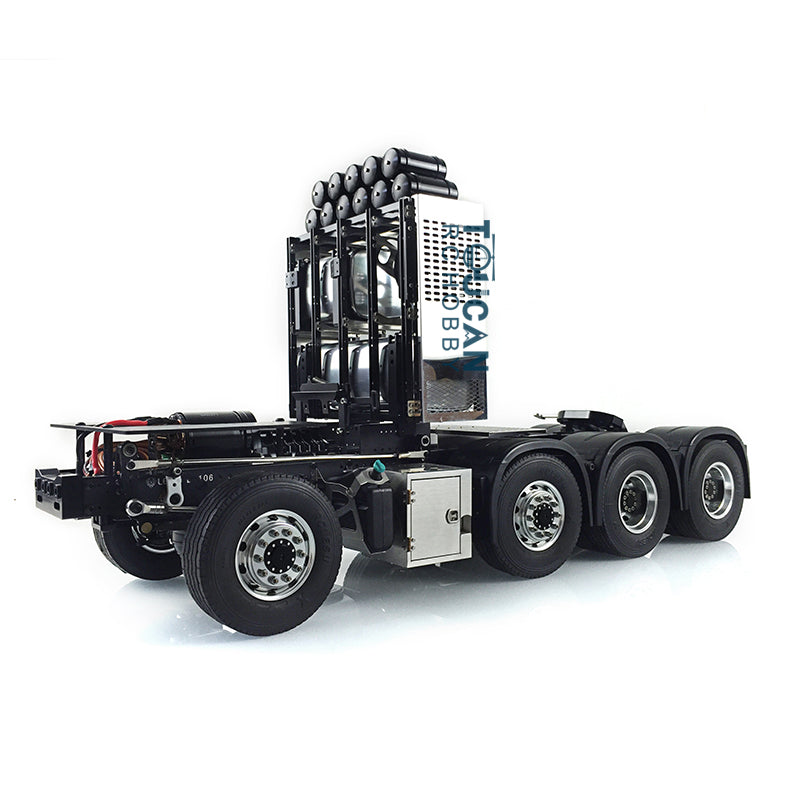 LESU 1/14 8*8 Heavy-duty Metal Chassis Radio Control Highline Tractor Truck 56348 3363 1851 Model W/ 3 Speed Gearbox Servo Motor