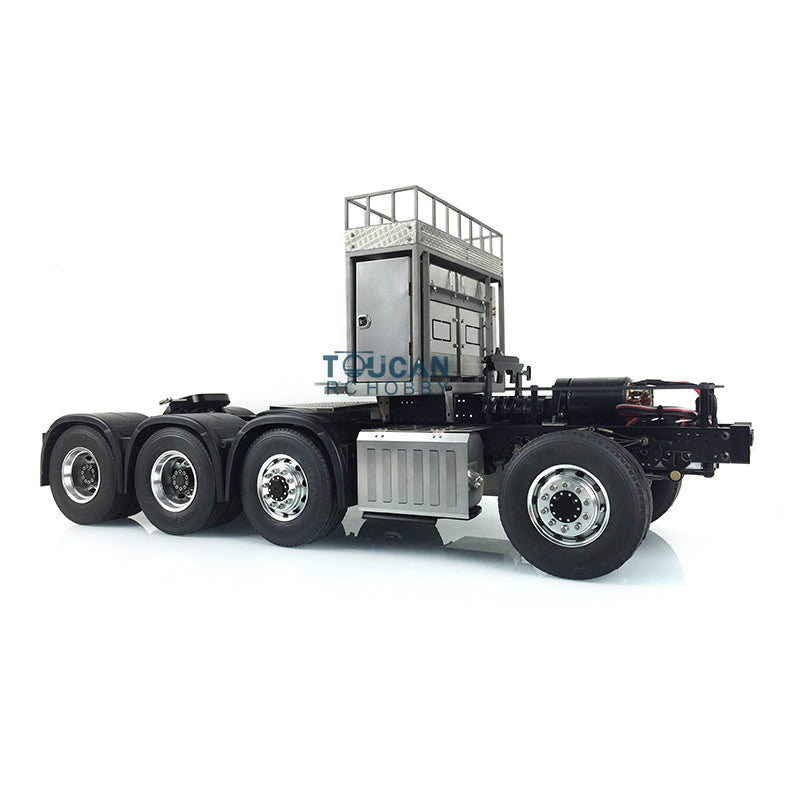 LESU 1/14 8*8 Heavy-duty Metal Chassis Radio Control Highline Tractor Truck 56348 3363 1851 Model W/ 3 Speed Gearbox Servo Motor