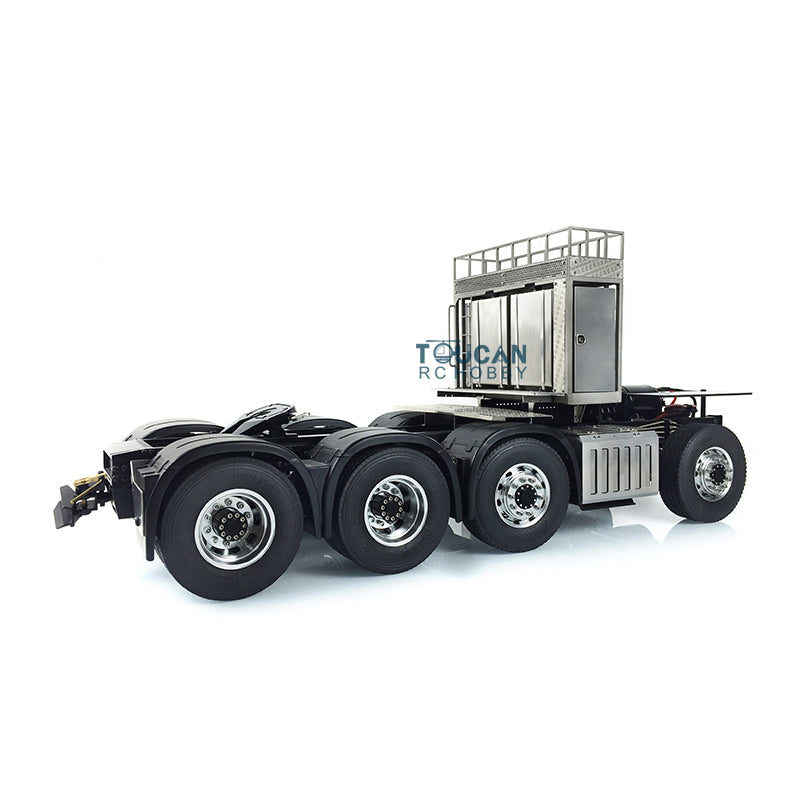 LESU 1/14 8*8 Heavy-duty Metal Chassis Radio Control Highline Tractor Truck 56348 3363 1851 Model W/ 3 Speed Gearbox Servo Motor