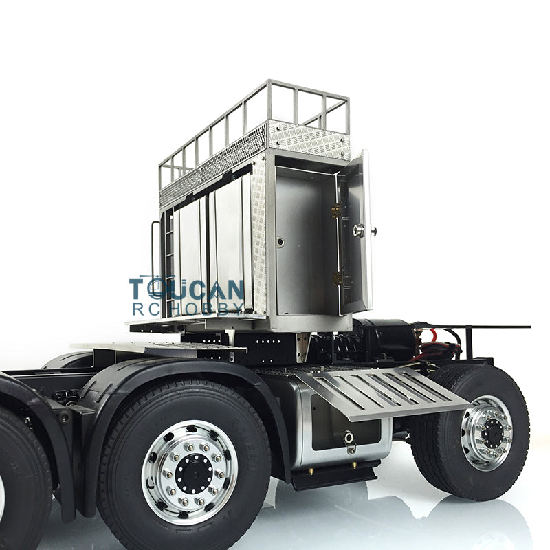 LESU 1/14 8*8 Heavy-duty Metal Chassis Radio Control Highline Tractor Truck 56348 3363 1851 Model W/ 3 Speed Gearbox Servo Motor