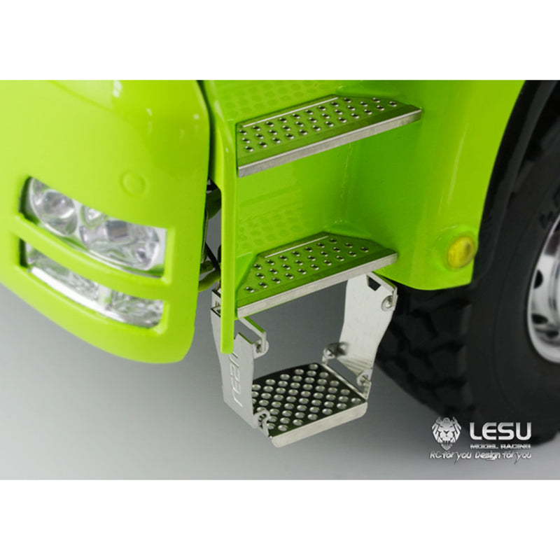 LESU RC Hydraulic Dumper Car 1/14 8x8 Metal Chassis Painted Customized Tipper Trucks I6S Radio Control