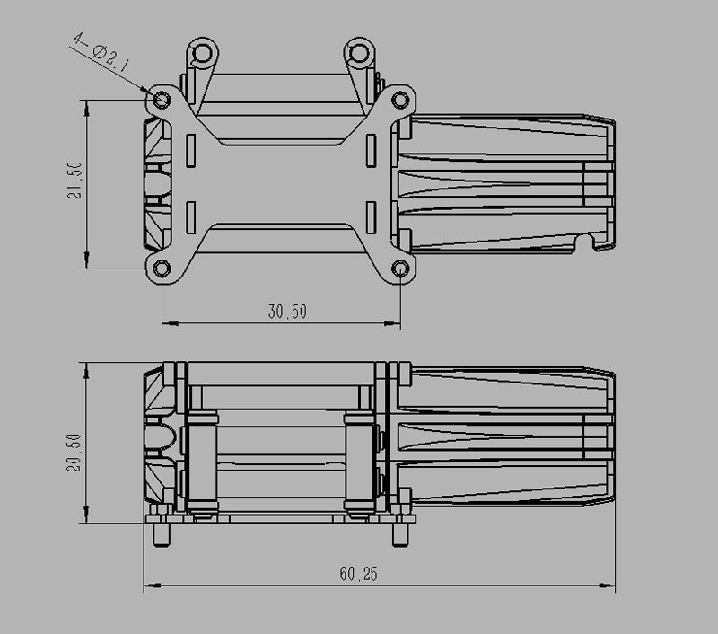 LESU Metal Electric Capstan Winch Bracket Coupler for RC Rock Crawler 1/14 Tractpr Truck DIY Model Dumpers Cars