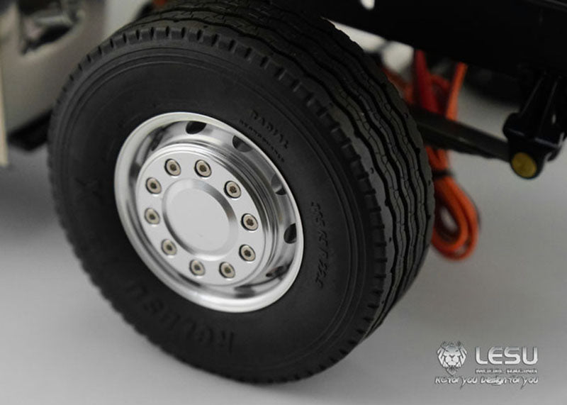 LESU 6x6/6x4 Metal Chassis 20130016-A/B with 2 Speed Transmission for 1/14 DIY TAMIYA 3363 1851 Tractor Truck Model Spare Part