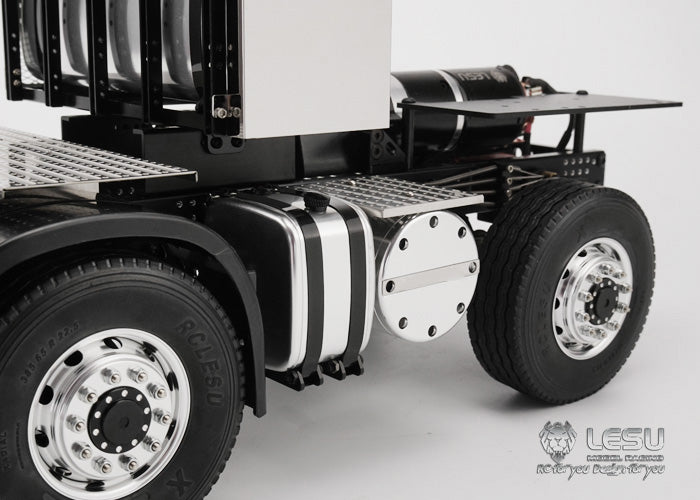 8*8 Metal Heavy-duty Chassis LESU 1/14 R620 RC Tractor Truck Model Car SAVOX Servo Equipment Rack