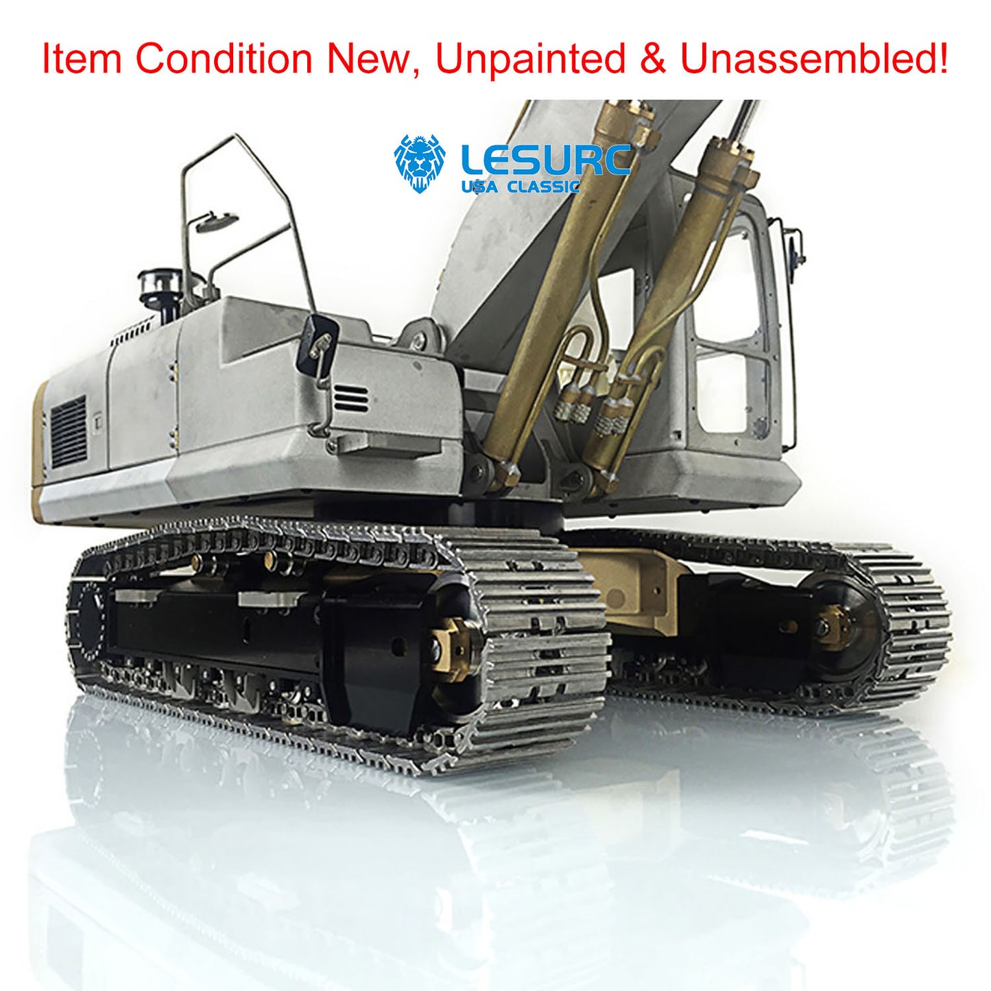 LESU PC360 1/14 Metal RC Hydraulic Excavator B0002 with 7CH Reversing Valves Light System DIY Construction Model for Hobby Builders