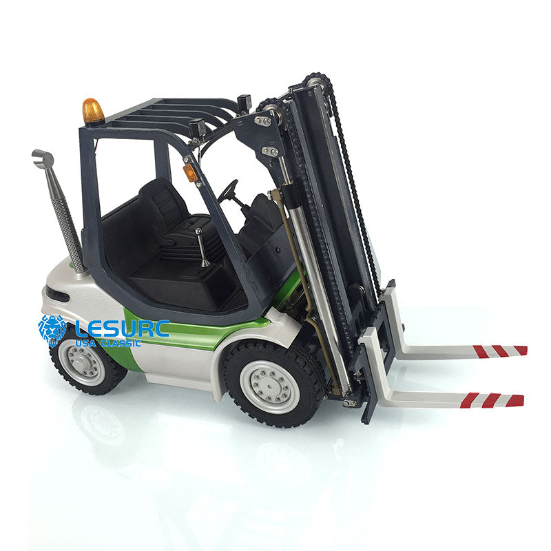 1/14 Scale LESU RC RTR Model Forklift Assembled Transfer Car Truck W/ Motor Servo ESC Light Sound Radio Battery Driver Charger