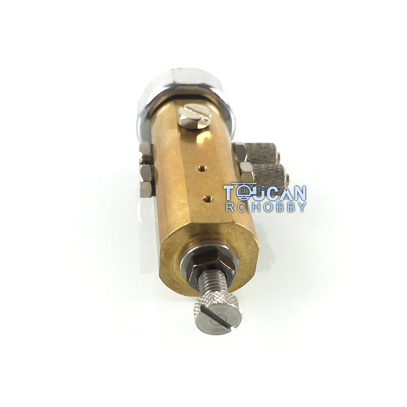 LESU Metal Relief Valve Regulating Valve Hydraulic Control Parts A B for 1/14 Scale Radio Controlled Dumper Truck Excavator