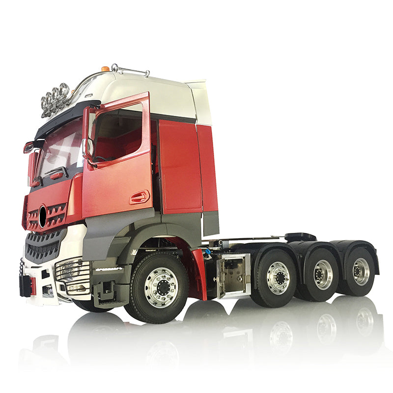 LESU 1/14 8*8 Unassembled Painted Tractor Truck RC Model Metal Chassis W/ Servo Motor 3Speed Gearbox W/O Light Sound Controller