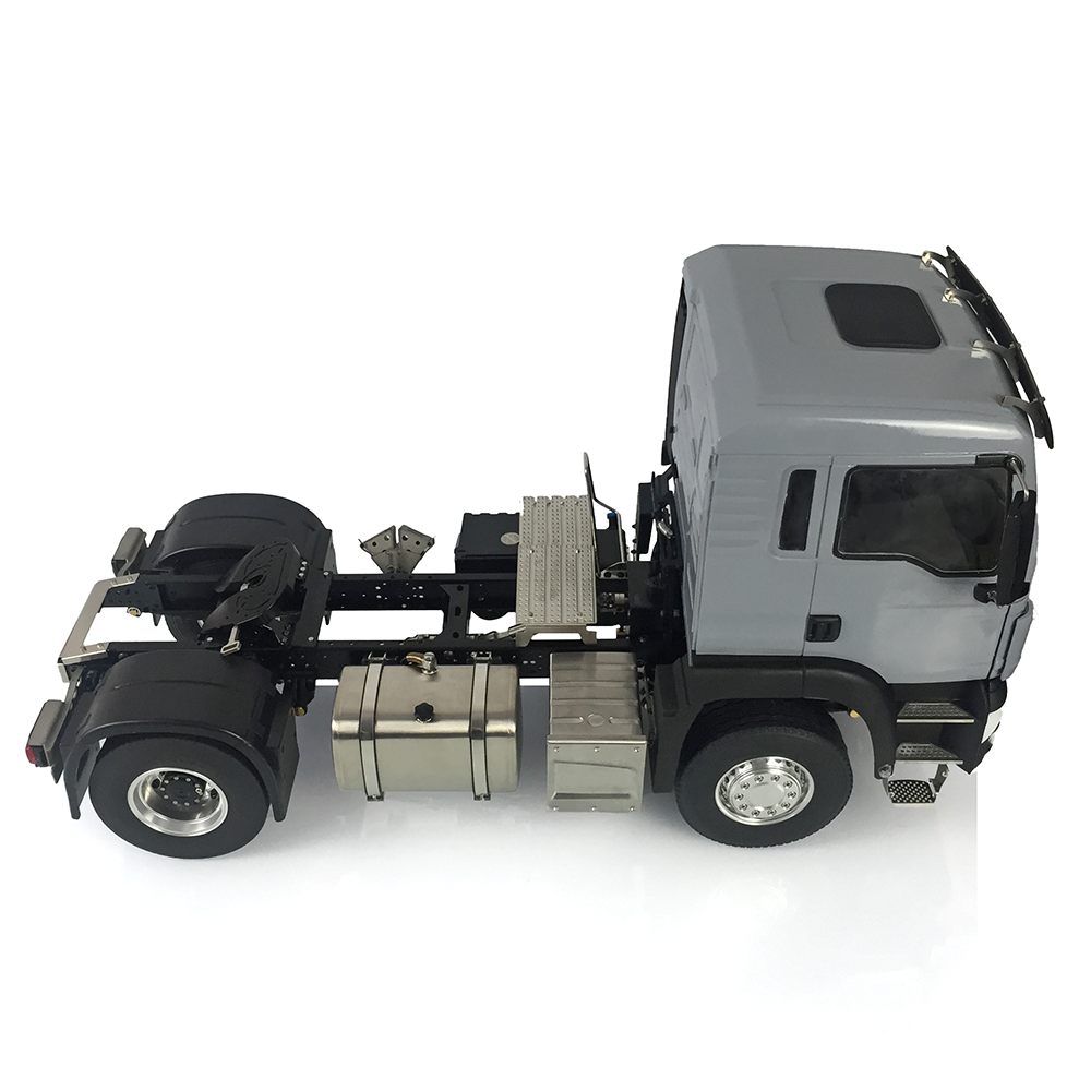 LESU 1/14 Scale TGS 4*2 Remote Controlled Tractor Truck Metal Chassis Model W/ Motor DIY Cabin Car Spare Parts Replacements