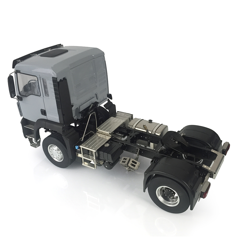 LESU 1/14 Scale TGS 4*2 Remote Controlled Tractor Truck Metal Chassis Model W/ Motor DIY Cabin Car Spare Parts Replacements