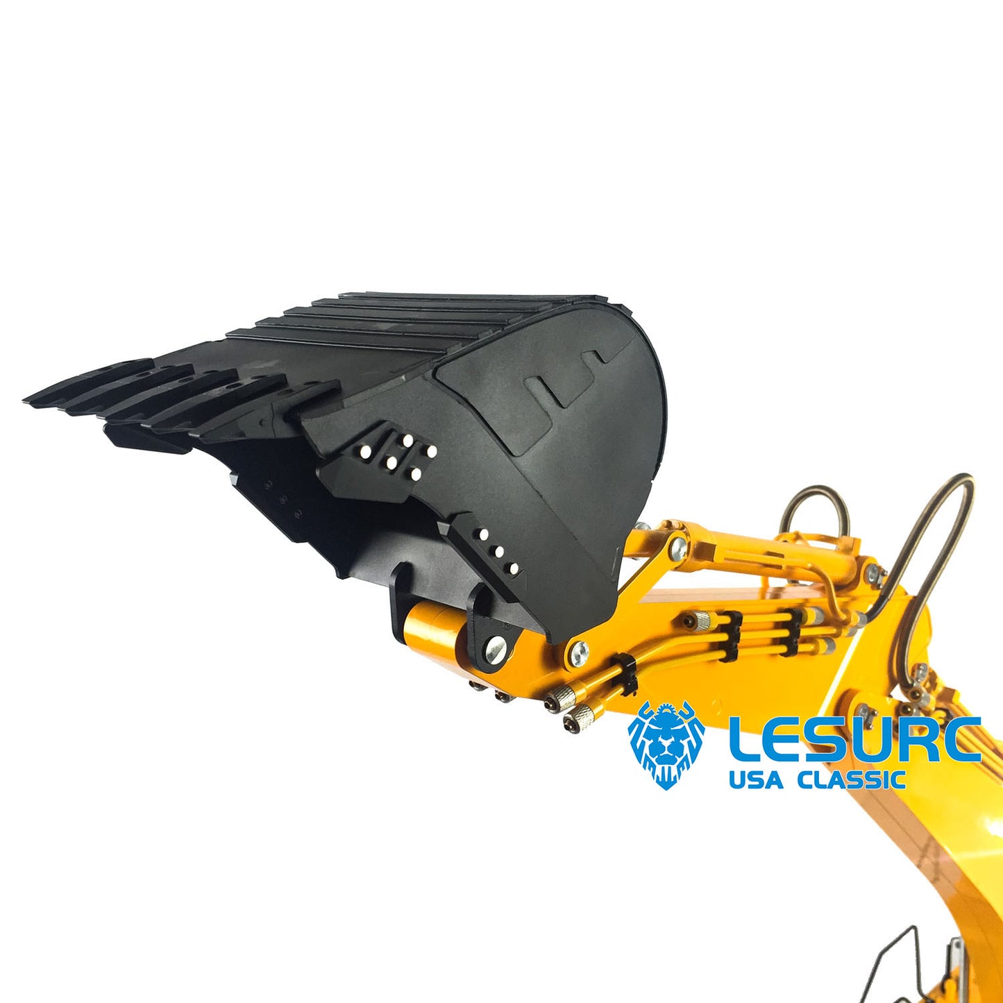 LESU PC360 1/14 Metal RC Excavator B0002 RTR Steel Alloy Hydraulic Digger Model with FlySky PL18EV Lite Controller Light System for Hobby Collectors