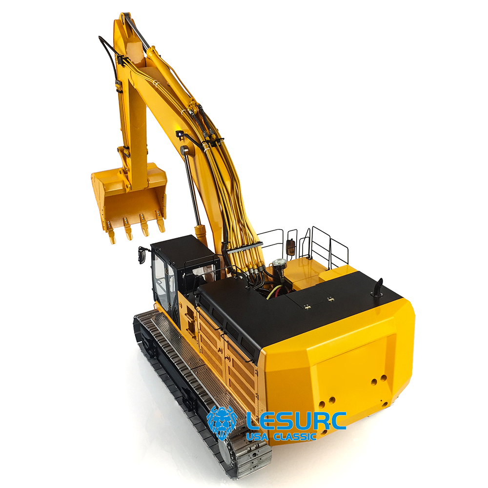 LESU 1/14 Hydraulic RC Excavator 374 C374F Finished Radio Controlled Digger Heavy Machine Construction Car PL18EV LITE Battery