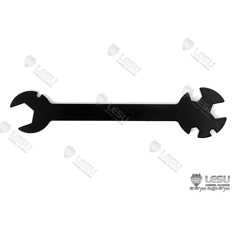 1/14 Scale Metal Hexagonal Spanner Wrench Suitable for RC Tractor Truck Dumper Radio Controlled Crawler Engineering Vehicle