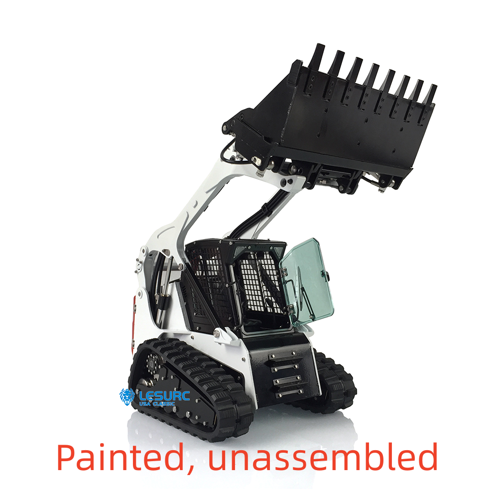 LESU Aoue LT5 1/14 Metal RC Hydraulic Loader KIT B0008 Remote Control Construction Truck Light & Sound System for DIY Hobbyists