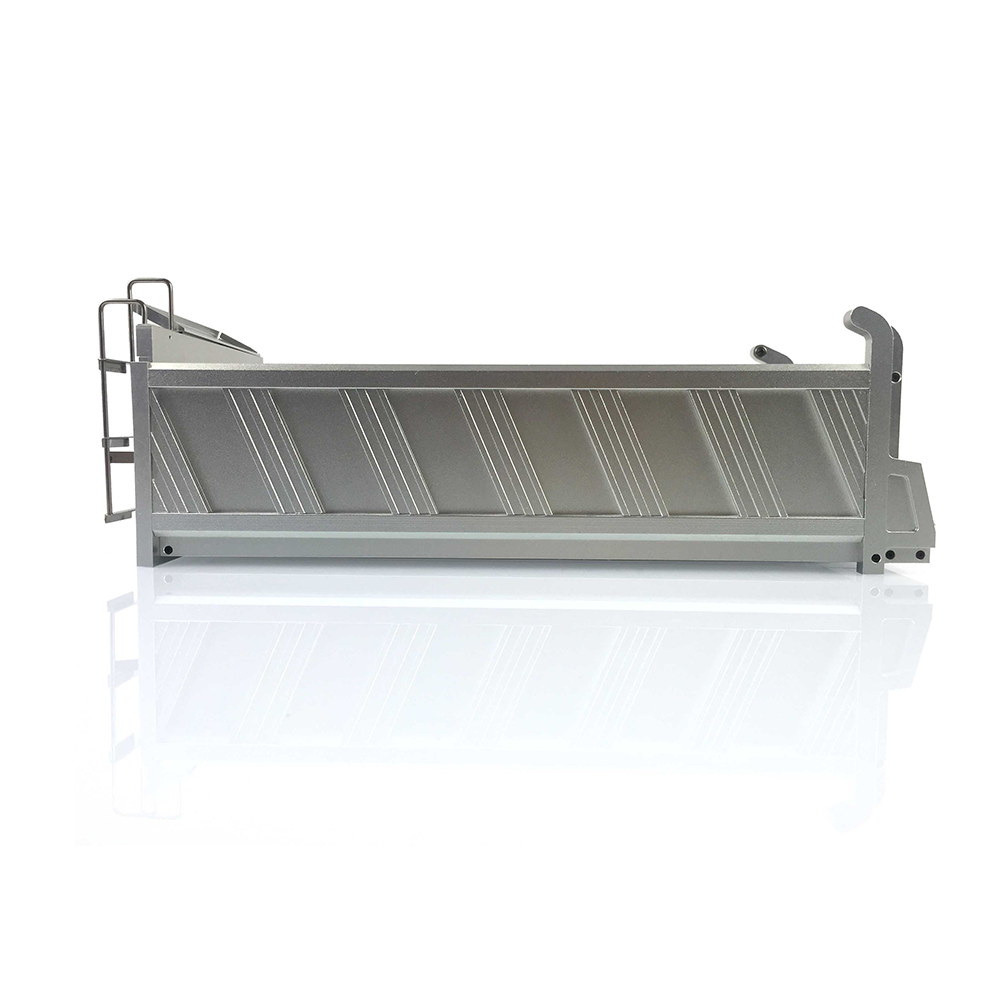 LESU 400MM Full Metal Cargo Bucket Container Tipper for 1/14 6*6 RC Dumper Truck DIY Model Car Parts
