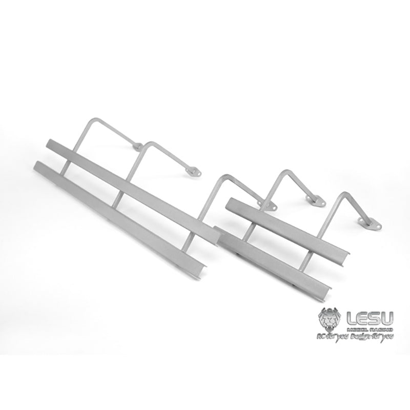 LESU 1/14 Metal Side Bumper Bucket Toolbox for 1/14 Tractor Truck Flatbed Truck DIY Model Accessories Upgrade Parts