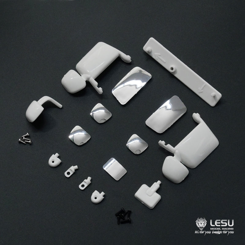 LESU Cabin Replacements Parts Set for 1/14 Scale Heavy Radio Controlled Tractor Truck Model R620 R470 Spare Parts Accessory