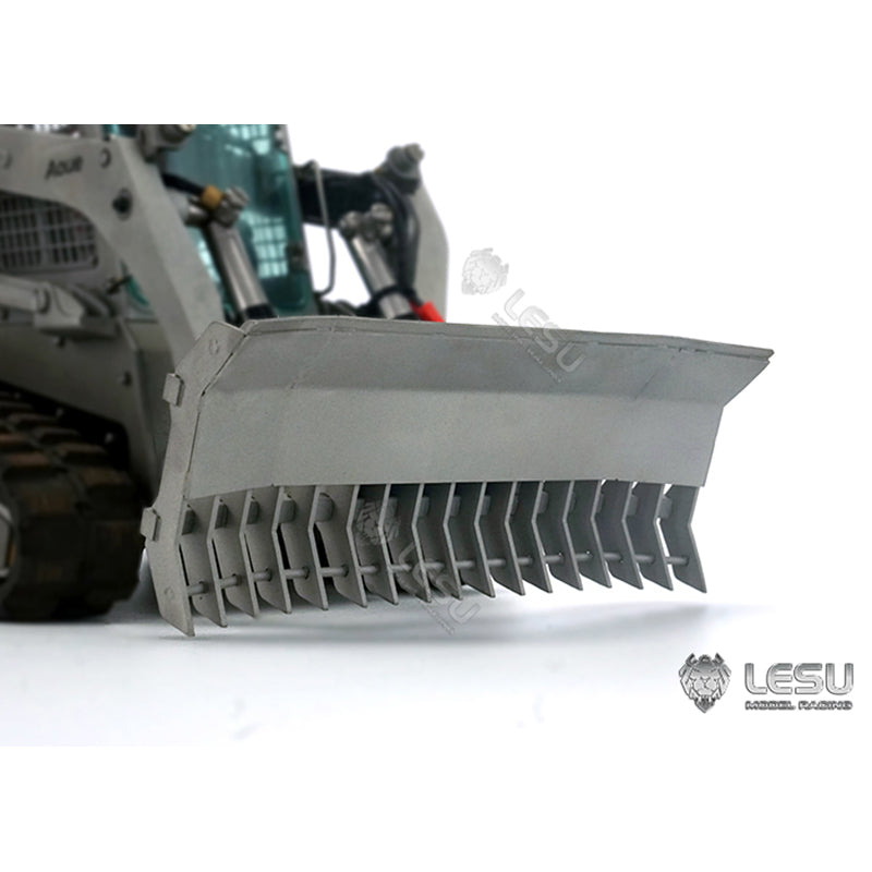 LESU Assembled 1/14 Scale Metal Aoue LT5H Wheeled Skid-Steer RC Hydraulic Loader Model W/ Sound Light System Motor ESC Servo