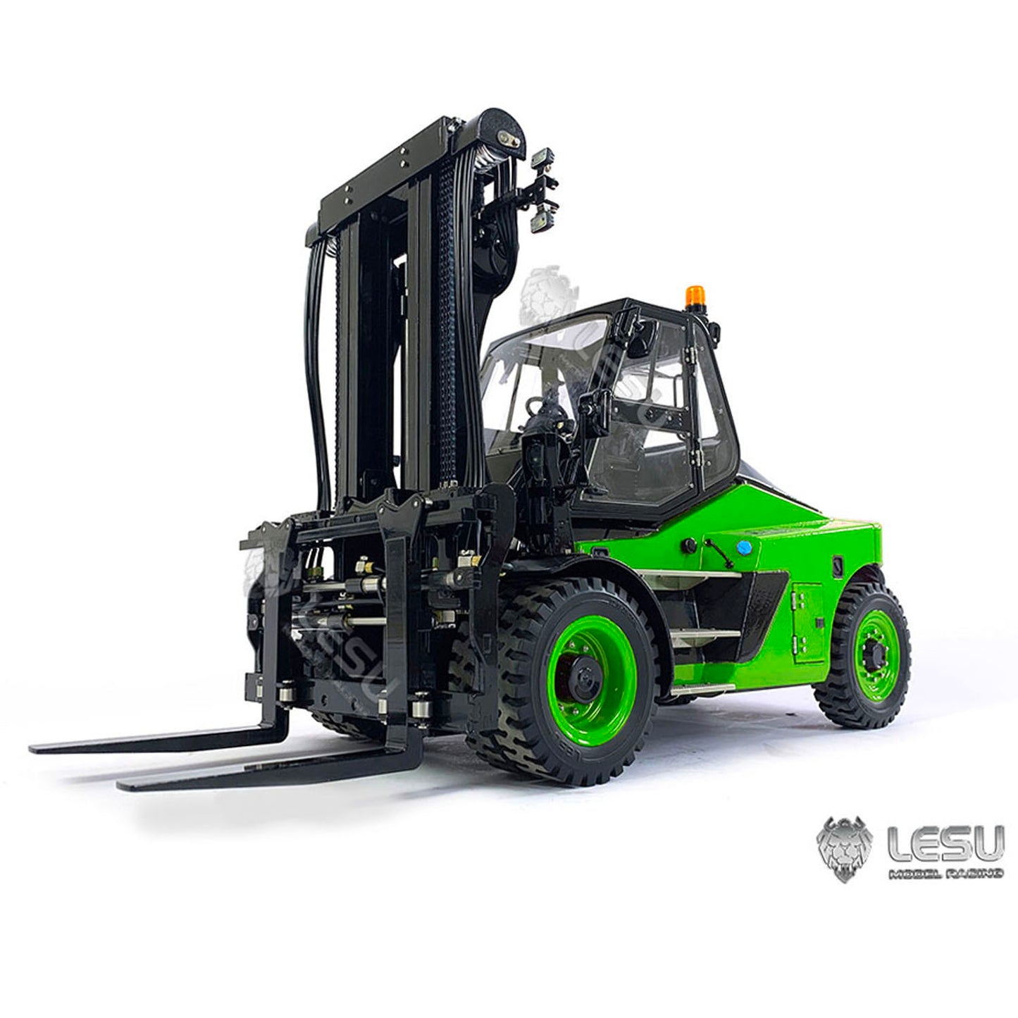 LESU 1/14 RC Hydraulic Forklift Aoue-LD160S Remote Control Cars Model Light Sound Motor ESC W/O Battery Charger Radio