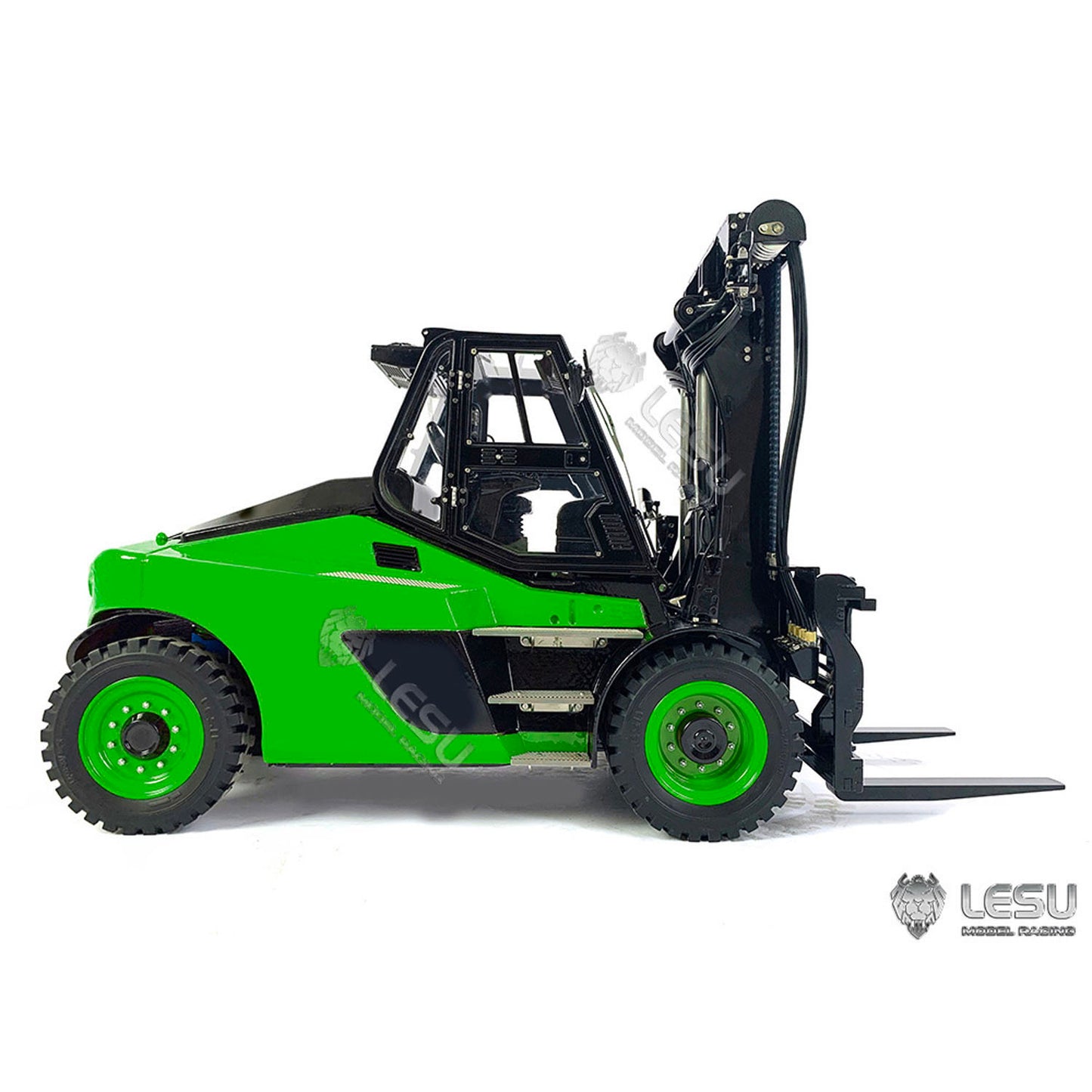 LESU 1/14 RC Hydraulic Forklift Aoue-LD160S Remote Control Cars Model Light Sound Motor ESC W/O Battery Charger Radio