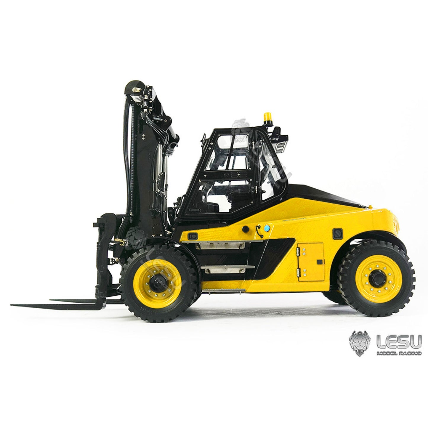 LESU 1/14 RC PNP Hydraulic Painting Forklift Aoue-LD160S Remote Control Model W/ Motor ESC Light Sound W/O Battery Radio Charger