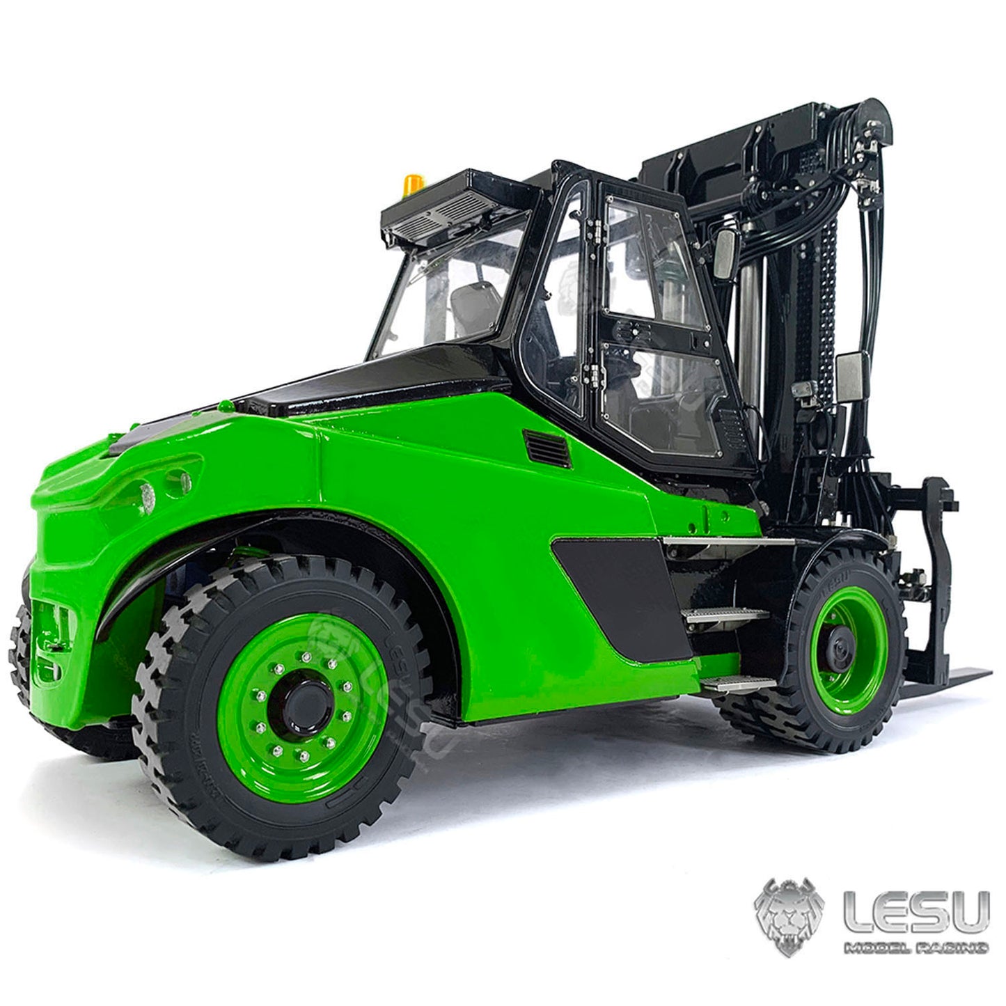 LESU 1/14 RC Hydraulic Forklift Aoue-LD160S Remote Control Cars Model Light Sound Motor ESC W/O Battery Charger Radio