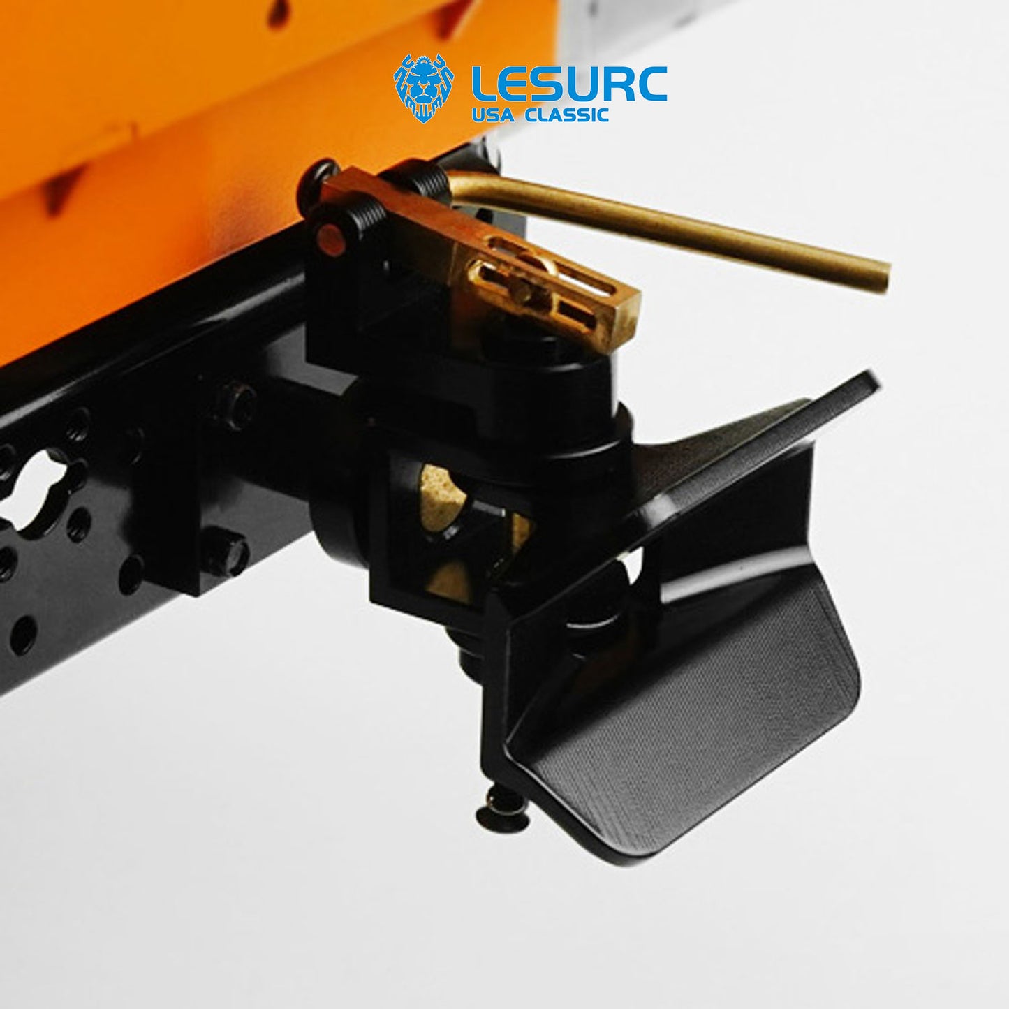 LESU HO700 1/14 6*4 Flatbed Lorry Trailer Truck A0004 with 540 Brushed Motor 2Speed Transmission for Construction Vehicle Hobby Builders