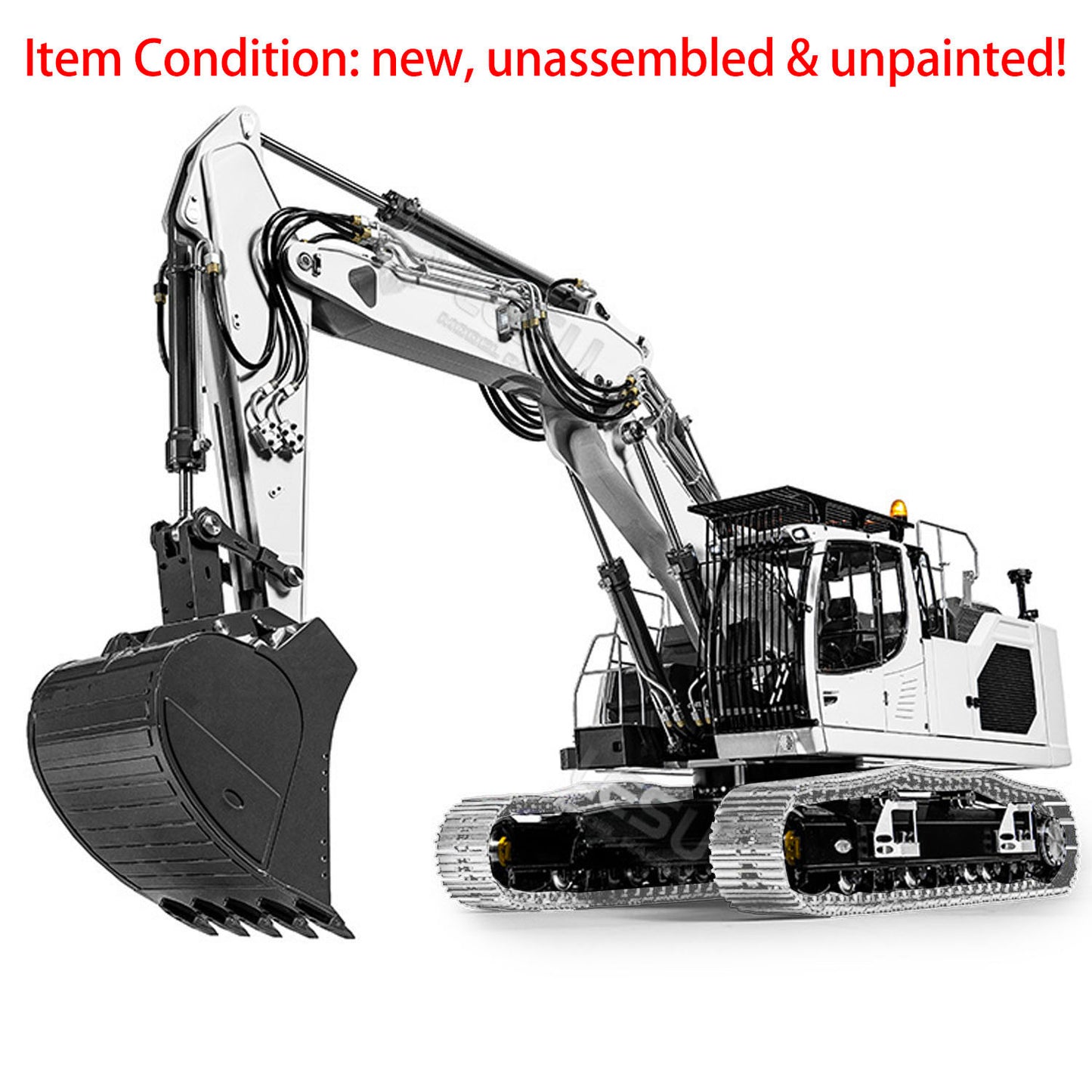 LESU LR945 Metal 1/14 3-arm RC Hydraulic Excavator Remote Control Digger Kits PNP RTR for Options Motor Servo ESC Light System