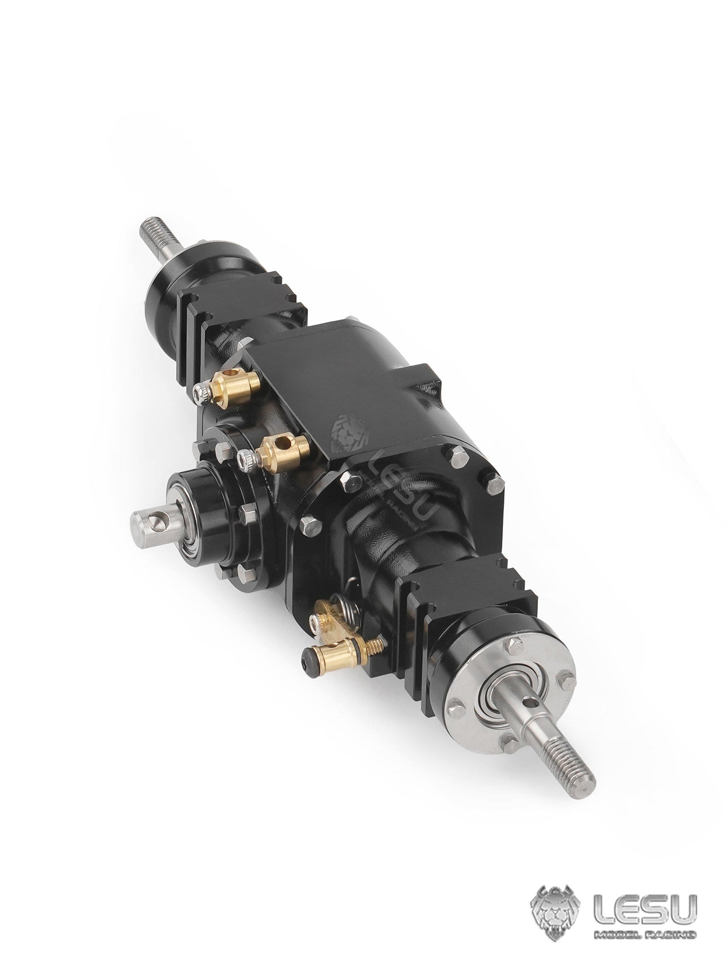 Metal Rear Axle Differential Lock for LESU 1/14 RC Hydraulic Loader Aoue WA100M-8 4X4 DIY Remote Control Construction Vehicle