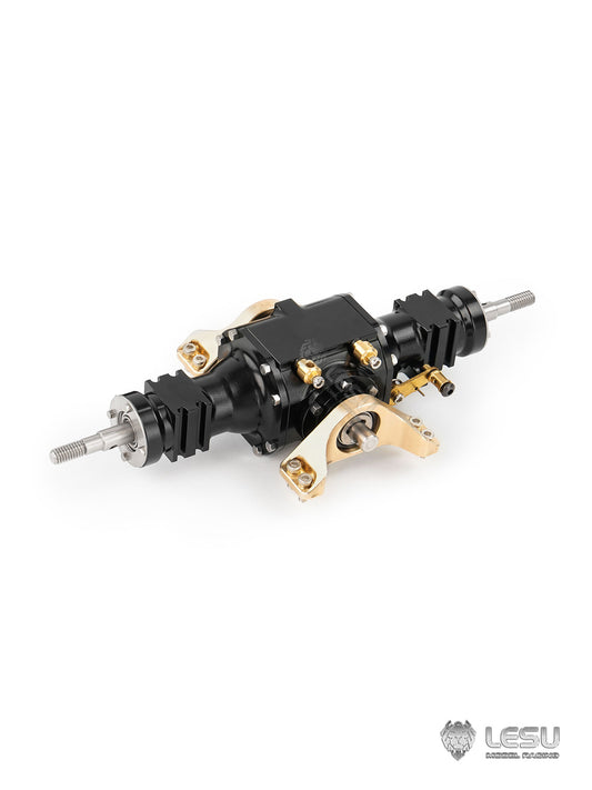 Metal Rear Axle Differential Lock for LESU 1/14 RC Hydraulic Loader Aoue WA100M-8 4X4 DIY Remote Control Construction Vehicle