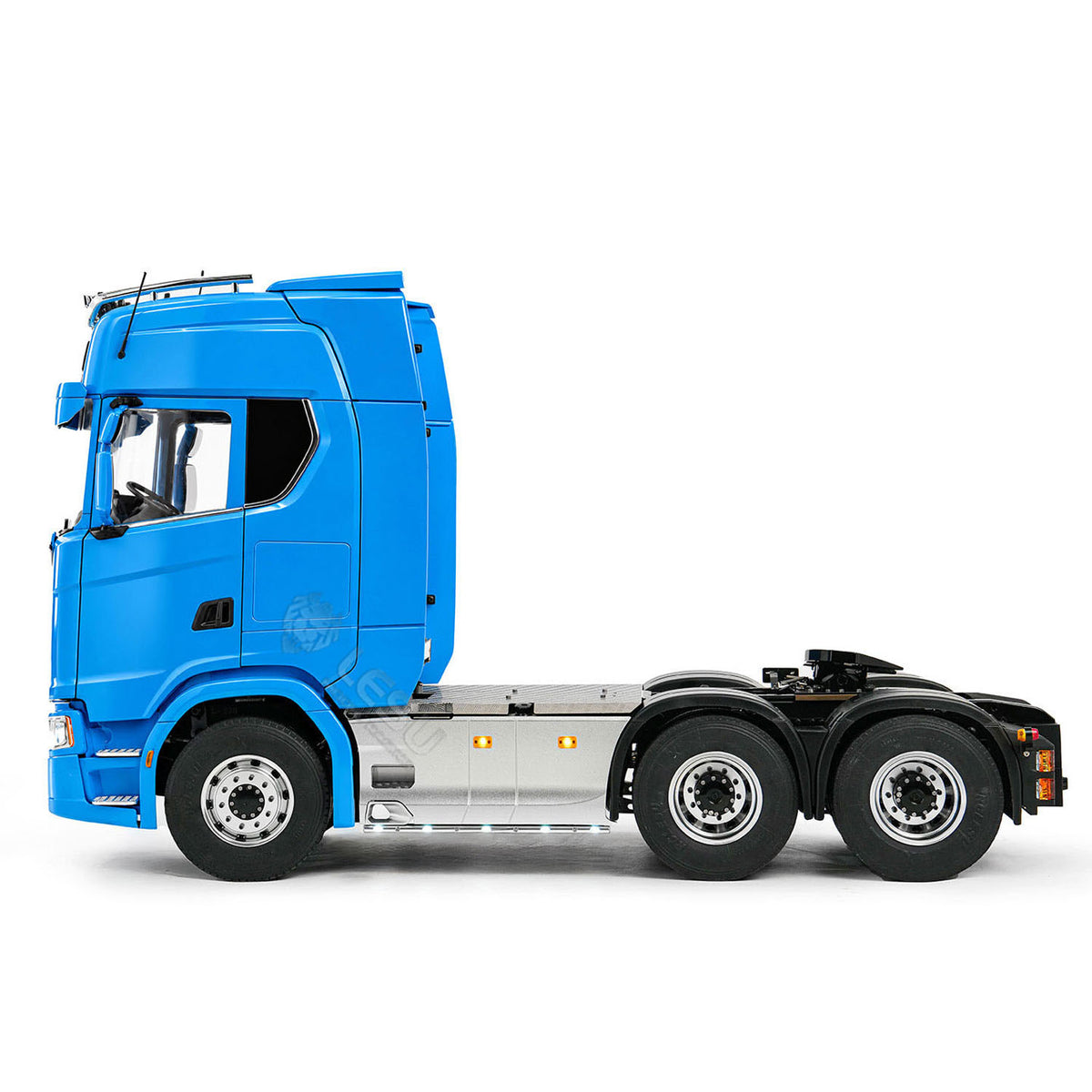 LESU Z0070 1/14 RC Tractor Truck with 6x6 Metal Chassis 3Speed Gearbox Differential Lock Airbag Suspension Light Sound System