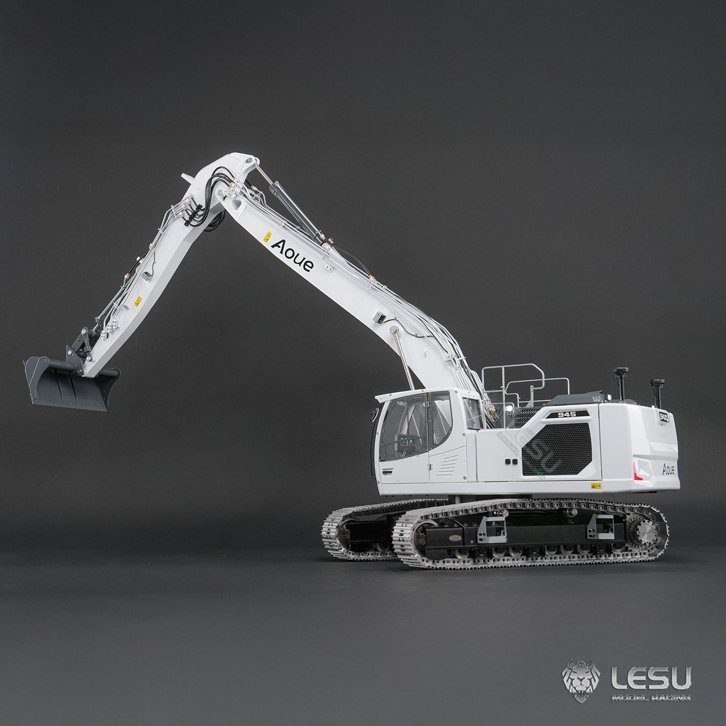 LESU 1/14 RC Hydraulic Excavator AOUE LR945 CNC Long-reach Digger RTR Radio Control Model Light 7CH Valve Paladin PL18EV LITE