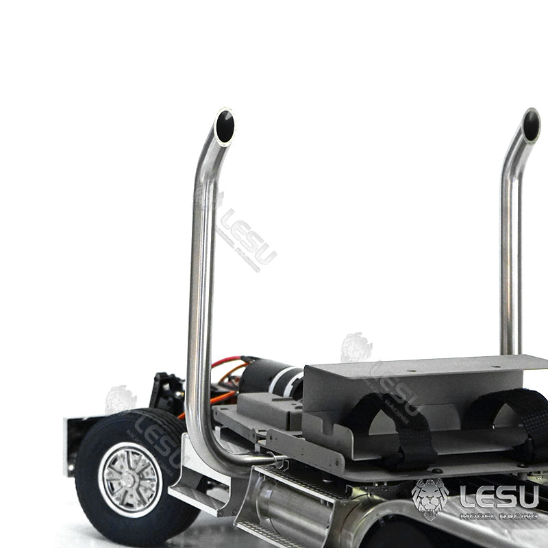 LESU 1/14 Scale Metal 6*6 Chassis for Remote Controlled Tractor Truck Motor Servo DIY Model W/O Battery Charger ESC