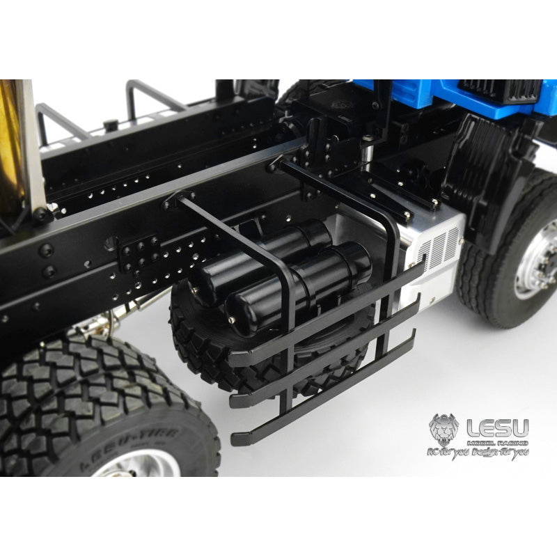 LESU 1/14 Scale 6x6 Hydraulic Dumper Tipper for Truck Car Model W/ ESC Motor Servo Light 3T Sound System W/O Radio Battery