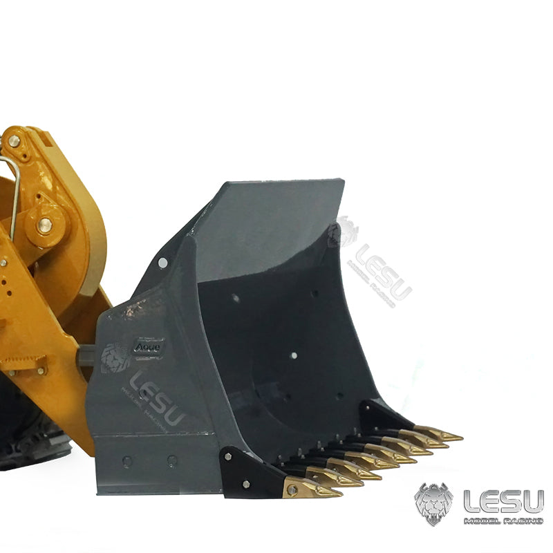 LESU LR636 1/14 Metal Hydraulic RC Wheel Loader Model with Sound Light System for Construction Vehicle Enthusiast Backyard Fun