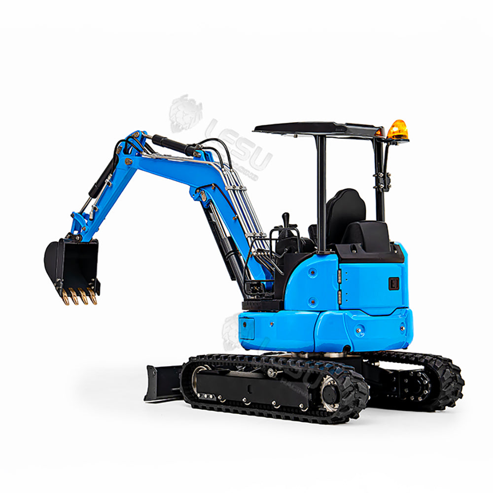 LESU 1/14 Metal Mini RC Hydraulic Excavator PC30 Radio Controlled Digger Model Frsky X14 Radio Upgrade Sound System Battery