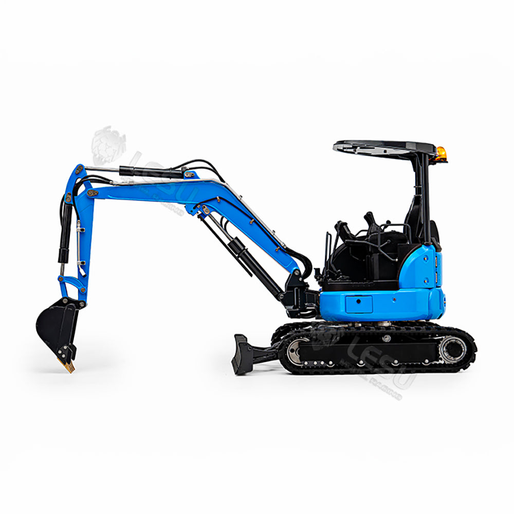 LESU 1/14 Metal Mini RC Hydraulic Excavator PC30 Radio Controlled Digger Model Frsky X14 Radio Upgrade Sound System Battery