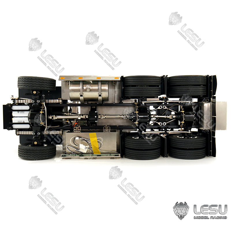 LESU 1/14 Scale Metal 6*6 Chassis Side Light Motor Servo for Tractor Truck Model Light System Spare Parts Replacements