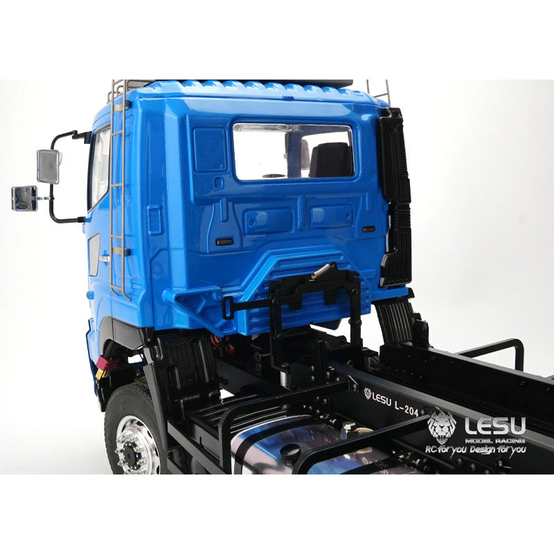 LESU 1/14 Scale 6x6 Hydraulic Dumper Tipper for Truck Car Model W/ ESC Motor Servo Light 3T Sound System W/O Radio Battery