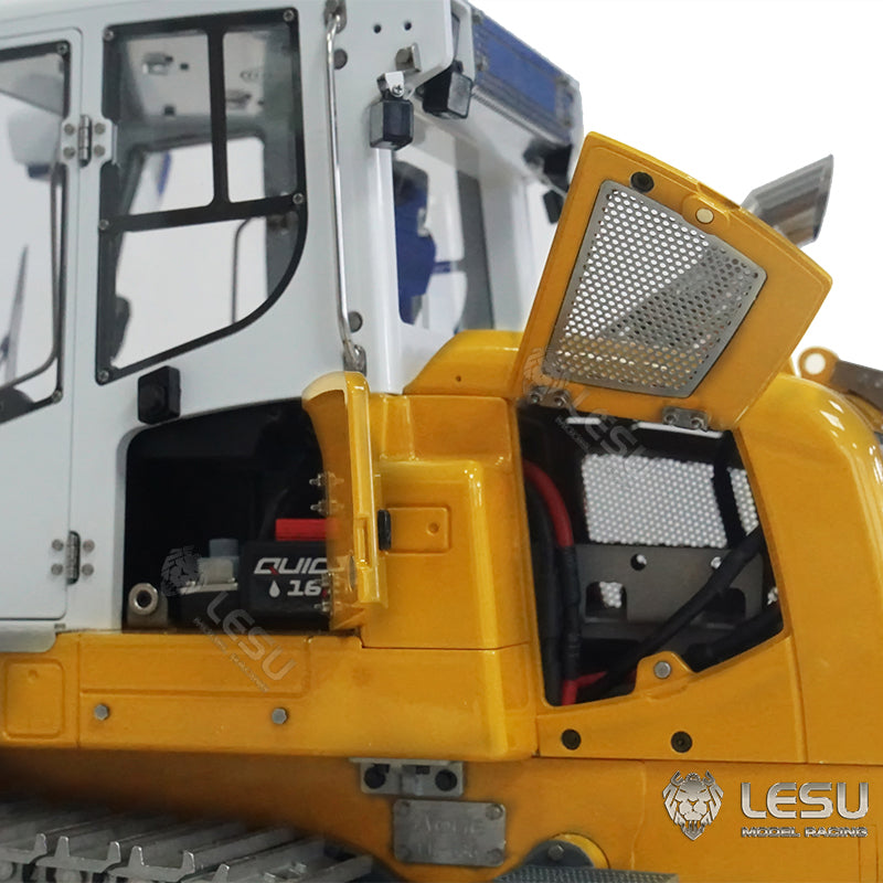 LESU LR636 1/14 Metal Hydraulic RC Wheel Loader Model with Sound Light System for Construction Vehicle Enthusiast Backyard Fun