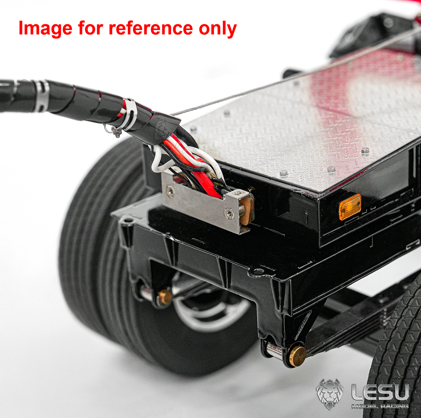 New Arrival Deposit LESU A0052 Z0073 1/14 RC Timber Crane Carrier Forestry Transport Vehicle Long Log Trailer with Hydraulic Support Legs