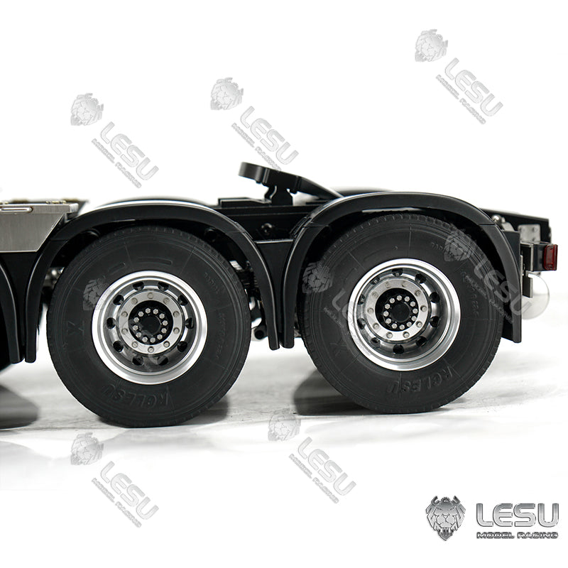 8*8 Metal Chassis W/ Motor ESC for 1/14 Scale Remote Controlled FH16 Tractor Truck Trailer Model W/O Sound Light System ESC