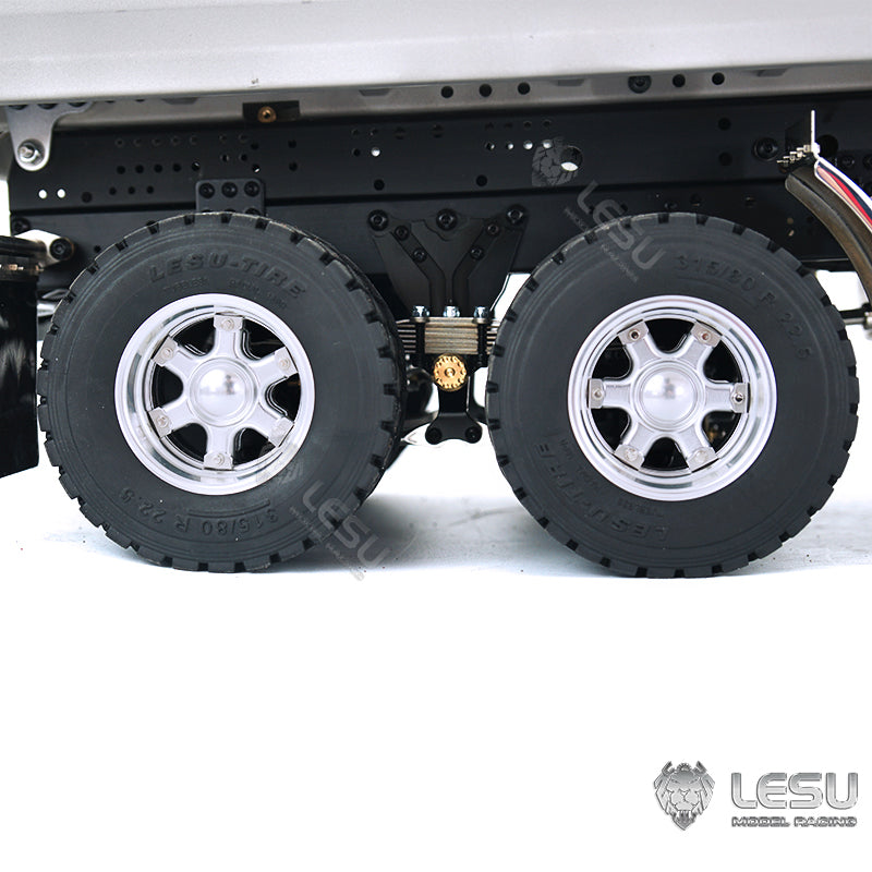 LESU1/14 Scale 6*6 Metal Hydraulic Radio Controlled Dumper Tipper Construction Truck Model W/ Motor Servo ESC Bucket W/O Cabin