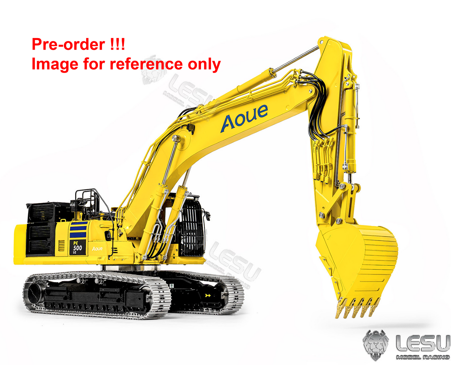 New Pre-Order Deposit LESU PC500 1/14 Hydraulic RC Excavator with 7 Ways Valves 360 Degree Rotation for Construction Vehicle Enthusiast